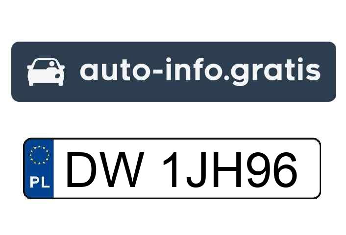Skradziono pojazd o numerach rejestracyjnych DW1JH96