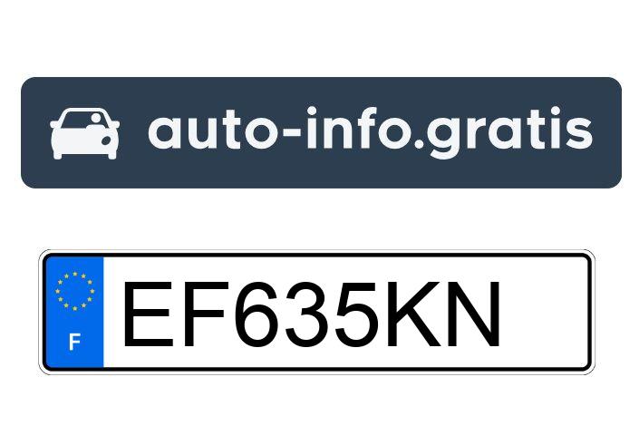 Skradziono pojazd o numerach rejestracyjnych EF635KN