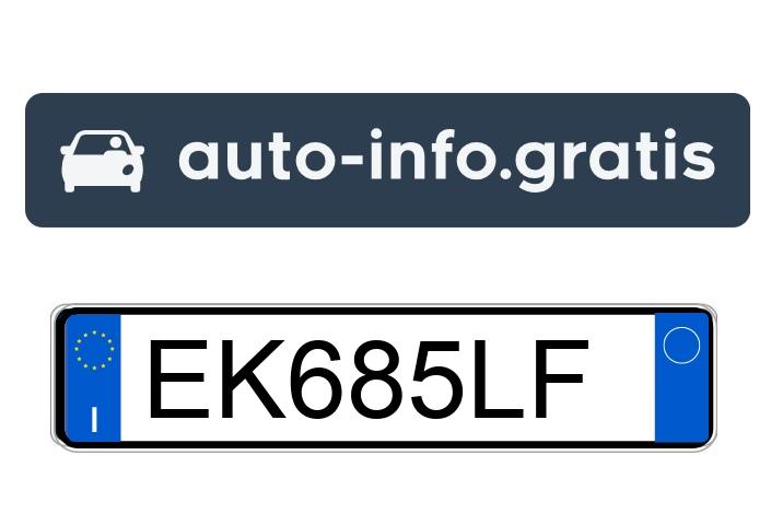 Skradziono pojazd o numerach rejestracyjnych EK685LF