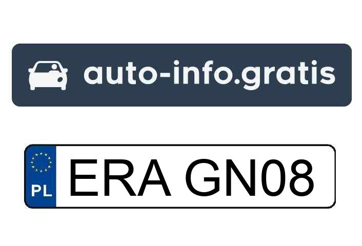 A data pierwszej rejestracji i aktualny numer