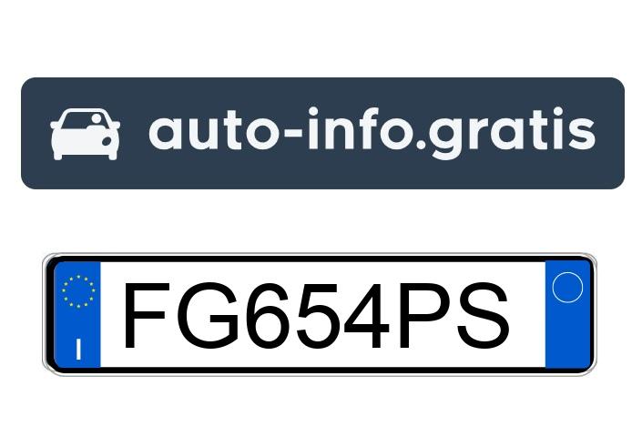 Skradziono pojazd o numerach rejestracyjnych FG654PS