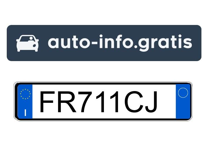 Skradziono pojazd o numerach rejestracyjnych FR711CJ
