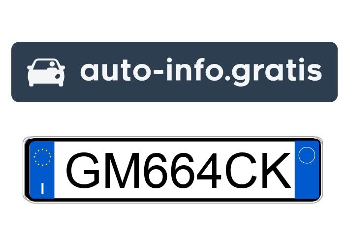 Skradziono pojazd o numerach rejestracyjnych GM664CK
