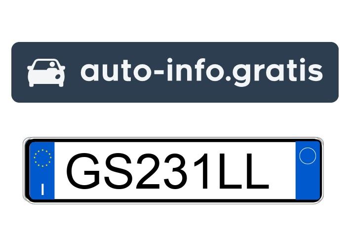 Skradziono pojazd o numerach rejestracyjnych GS231LL