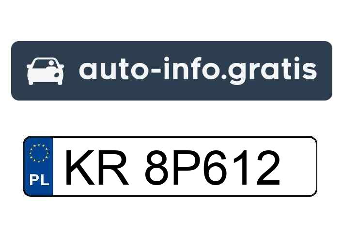 Skradziono pojazd o numerach rejestracyjnych KR8P612
