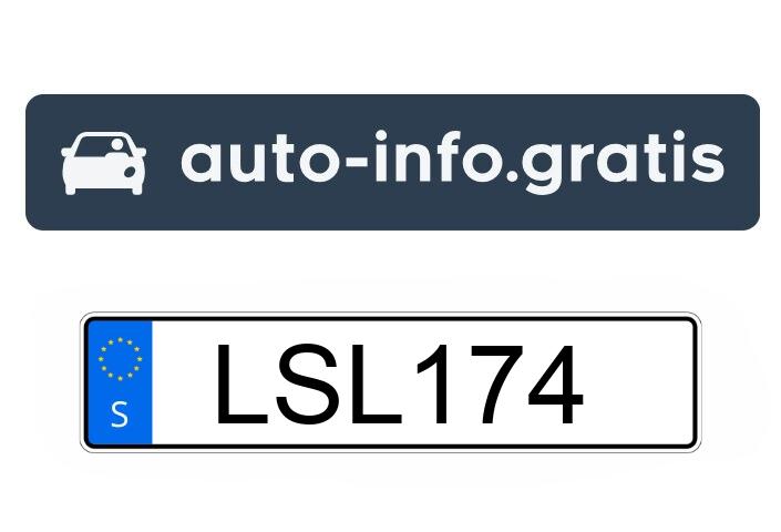 Skradziono pojazd o numerach rejestracyjnych LSL174