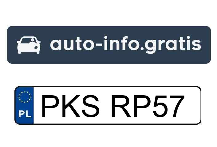 Skradziono pojazd o numerach rejestracyjnych PKSRP57