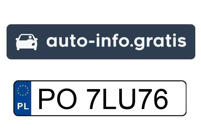 Skradziono pojazd o numerach rejestracyjnych PO7LU76
