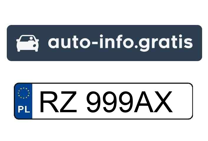 Taką rejestrację widziałem na karetce pogotowia ratunkowego Mercedes-Benz sprinter
