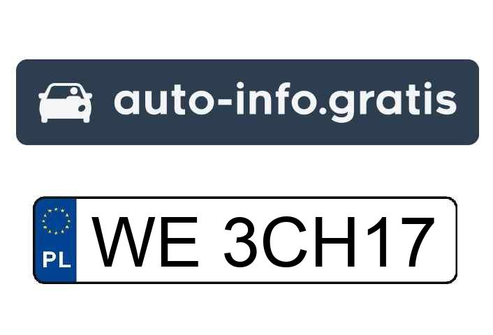 Skradziono pojazd o numerach rejestracyjnych WE3CH17