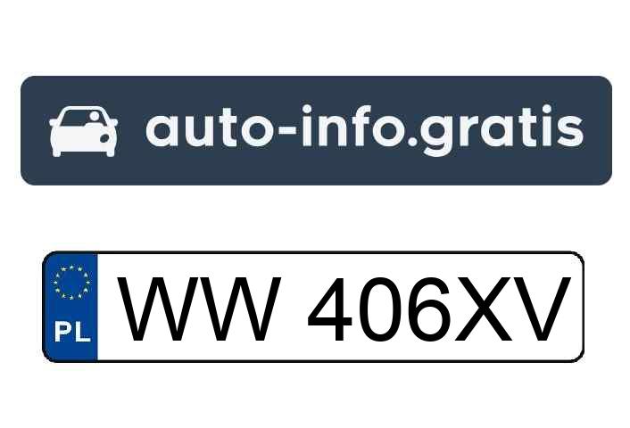 Skradziono pojazd o numerach rejestracyjnych WW406XV