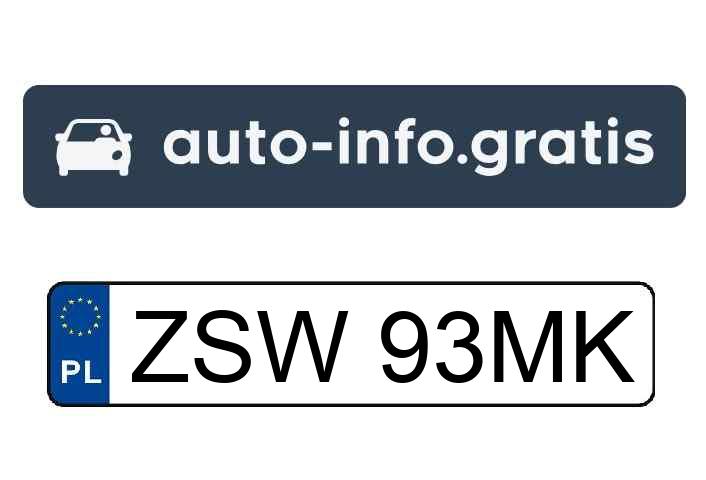 Skradziono pojazd o numerach rejestracyjnych ZSW93MK
