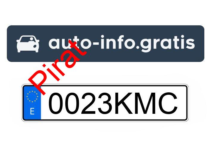 Pirat drogowy w pojeździe o numerach rejestracyjnych 0023KMC