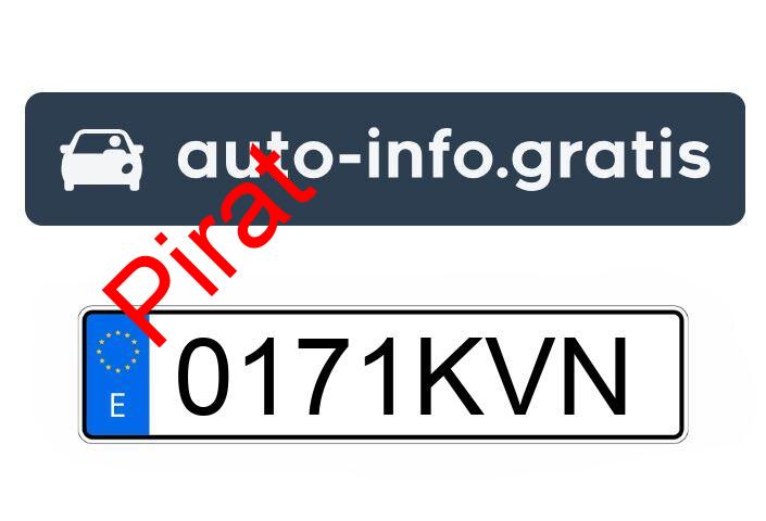 Pirat drogowy w pojeździe o numerach rejestracyjnych 0171KVN