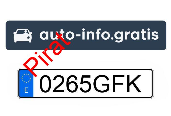 Pirat drogowy w pojeździe o numerach rejestracyjnych 0265GFK