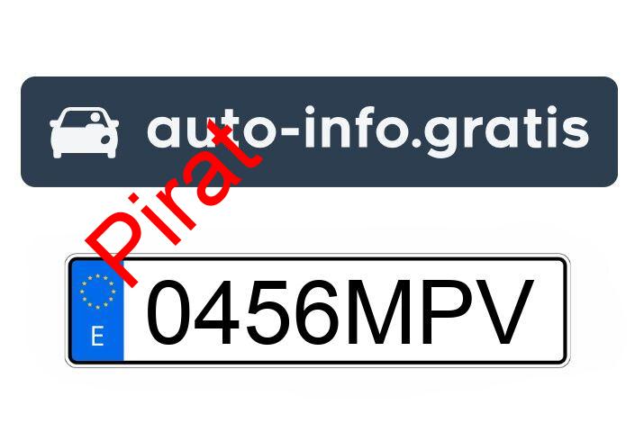 Pirat drogowy w pojeździe o numerach rejestracyjnych 0456MPV
