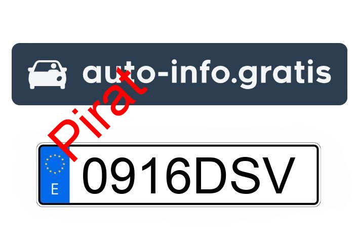 Pirat drogowy w pojeździe o numerach rejestracyjnych 0916DSV