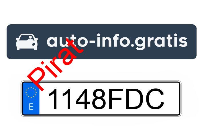 Pirat drogowy w pojeździe o numerach rejestracyjnych 1148FDC