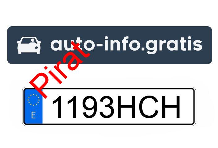 Pirat drogowy w pojeździe o numerach rejestracyjnych 1193HCH