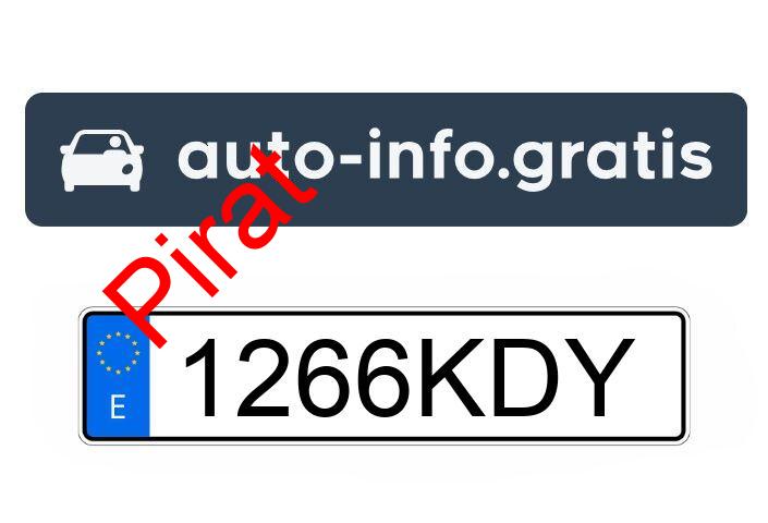 Pirat drogowy w pojeździe o numerach rejestracyjnych 1266KDY