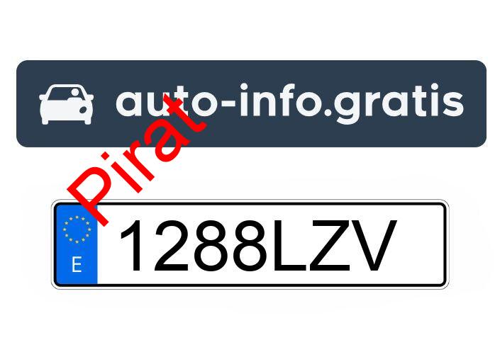 Pirat drogowy w pojeździe o numerach rejestracyjnych 1288LZV