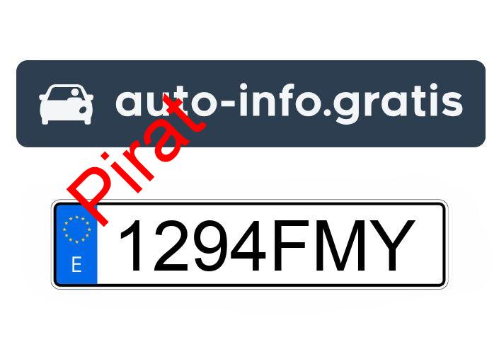 Pirat drogowy w pojeździe o numerach rejestracyjnych 1294FMY