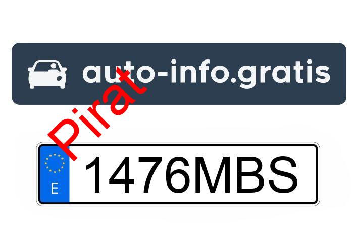 Pirat drogowy w pojeździe o numerach rejestracyjnych 1476MBS