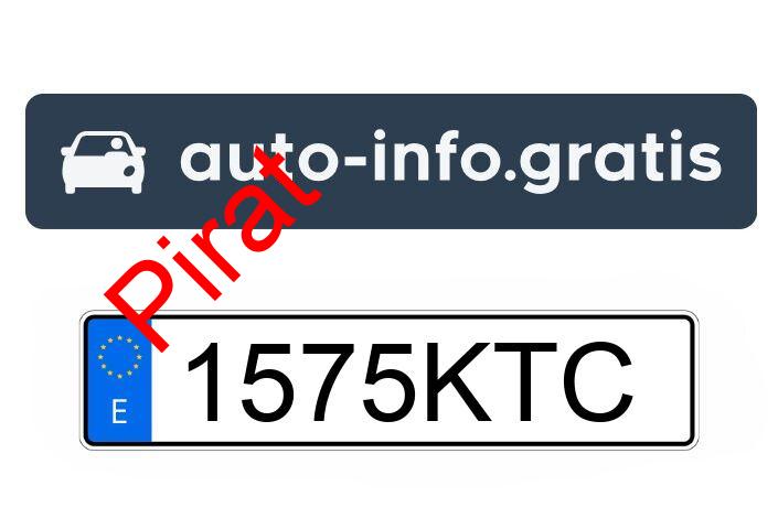 Pirat drogowy w pojeździe o numerach rejestracyjnych 1575KTC