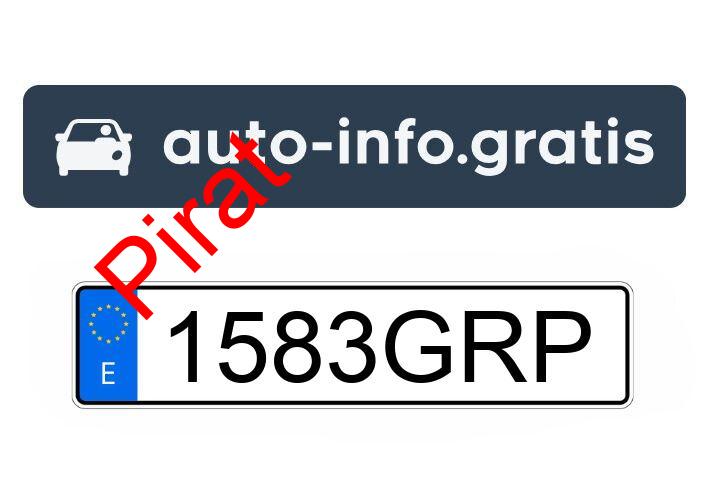 Pirat drogowy w pojeździe o numerach rejestracyjnych 1583GRP