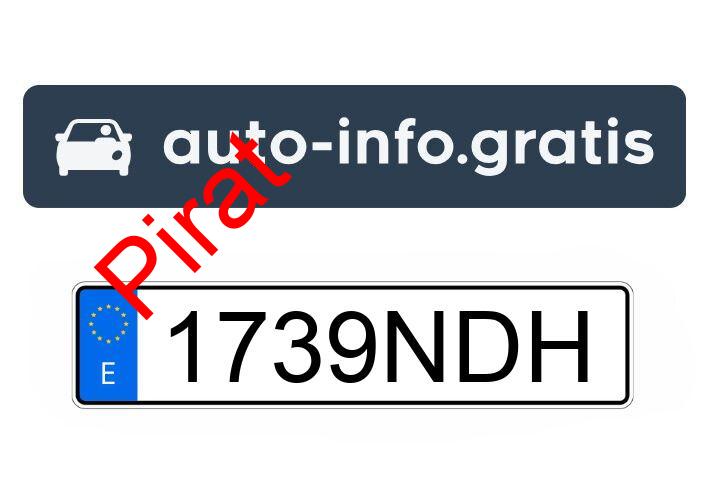 Pirat drogowy w pojeździe o numerach rejestracyjnych 1739NDH