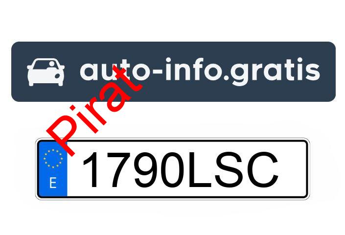 Pirat drogowy w pojeździe o numerach rejestracyjnych 1790LSC