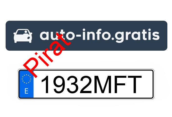 Pirat drogowy w pojeździe o numerach rejestracyjnych 1932MFT