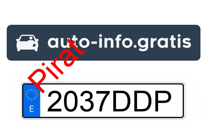 Pirat drogowy w pojeździe o numerach rejestracyjnych 2037DDP