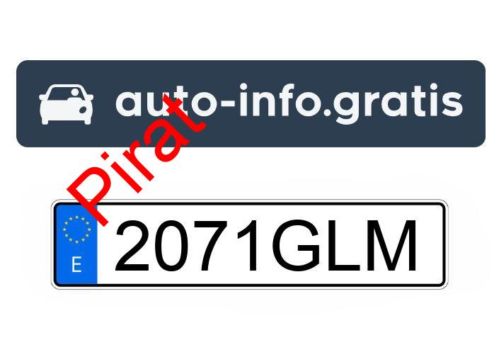 Pirat drogowy w pojeździe o numerach rejestracyjnych 2071GLM