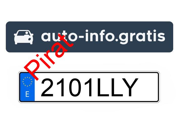 Pirat drogowy w pojeździe o numerach rejestracyjnych 2101LLY