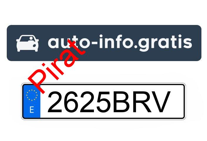 Pirat drogowy w pojeździe o numerach rejestracyjnych 2625BRV