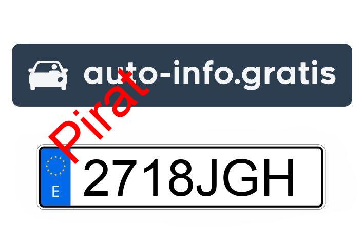 Pirat drogowy w pojeździe o numerach rejestracyjnych 2718JGH