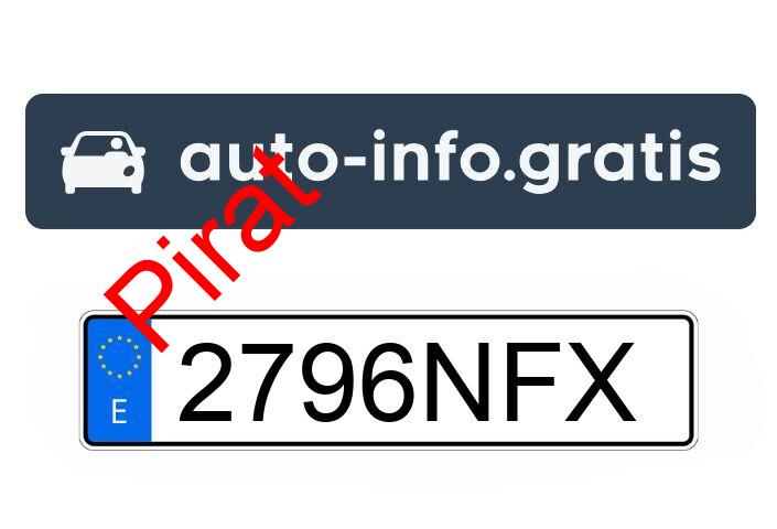 Pirat drogowy w pojeździe o numerach rejestracyjnych 2796NFX