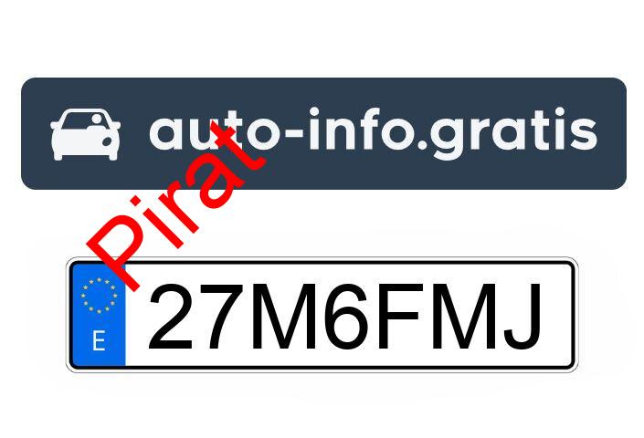 Pirat drogowy w pojeździe o numerach rejestracyjnych 27M6FMJ