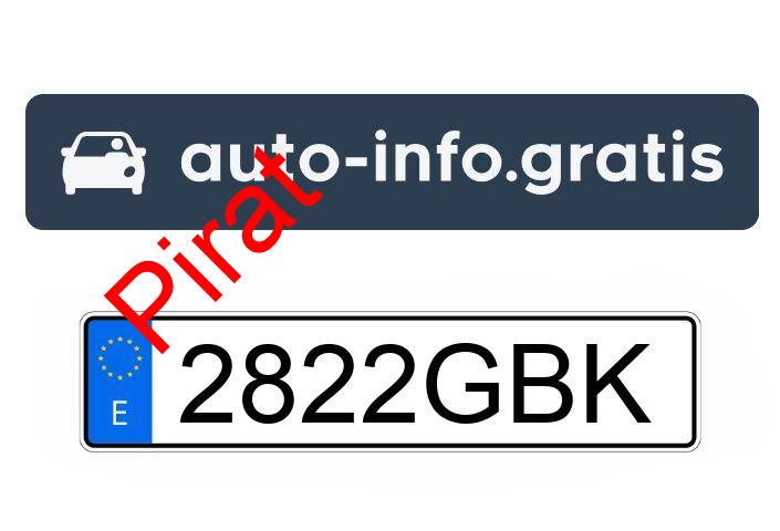 Pirat drogowy w pojeździe o numerach rejestracyjnych 2822GBK