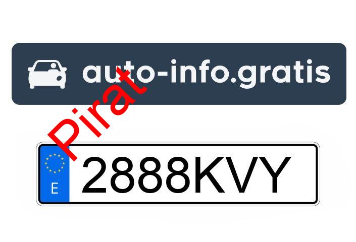 Pirat drogowy w pojeździe o numerach rejestracyjnych 2888KVY