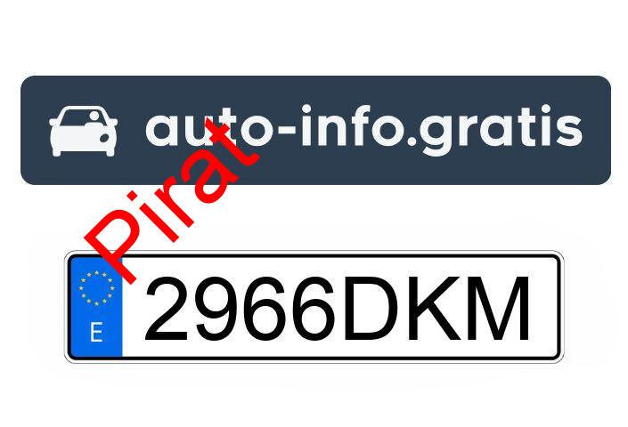 Pirat drogowy w pojeździe o numerach rejestracyjnych 2966DKM