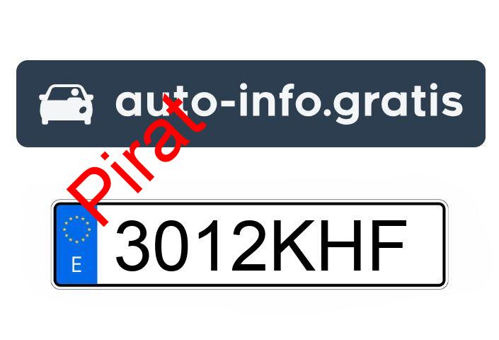 Pirat drogowy w pojeździe o numerach rejestracyjnych 3012KHF