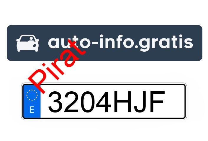 Pirat drogowy w pojeździe o numerach rejestracyjnych 3204HJF