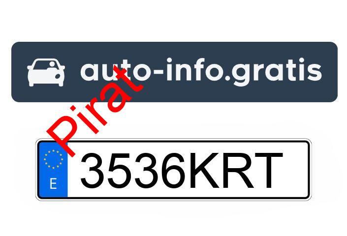 Pirat drogowy w pojeździe o numerach rejestracyjnych 3536KRT