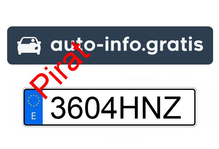Pirat drogowy w pojeździe o numerach rejestracyjnych 3604HNZ