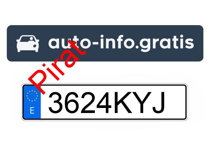 Pirat drogowy w pojeździe o numerach rejestracyjnych 3624KYJ