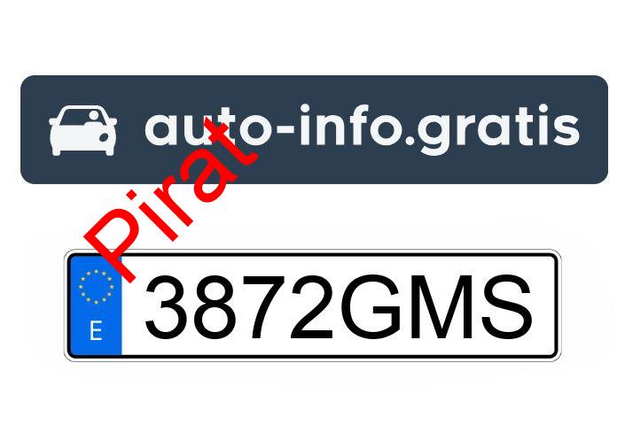 Pirat drogowy w pojeździe o numerach rejestracyjnych 3872GMS