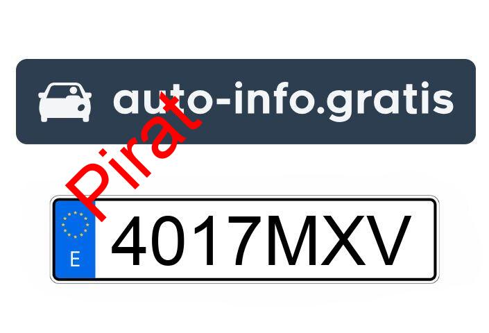 Pirat drogowy w pojeździe o numerach rejestracyjnych 4017MXV
