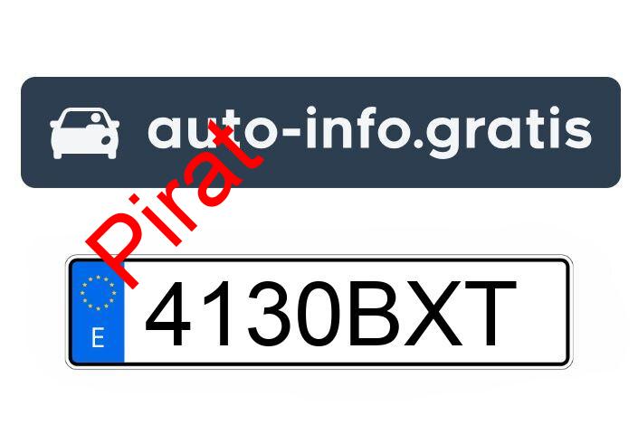Pirat drogowy w pojeździe o numerach rejestracyjnych 4130BXT